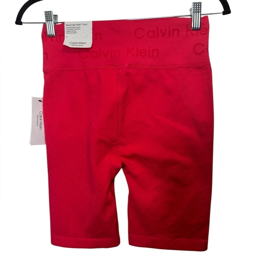 Bundle Calvin Klein Performance Seamless Ribbed Shorts - Picture 5 of 16
